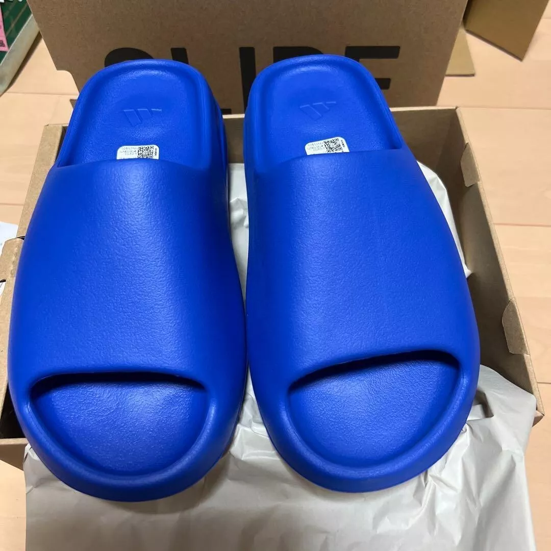 Adidas Yeezy Slide Azure Blue Size US 9 (27.5cm)　NEW　UNUSED