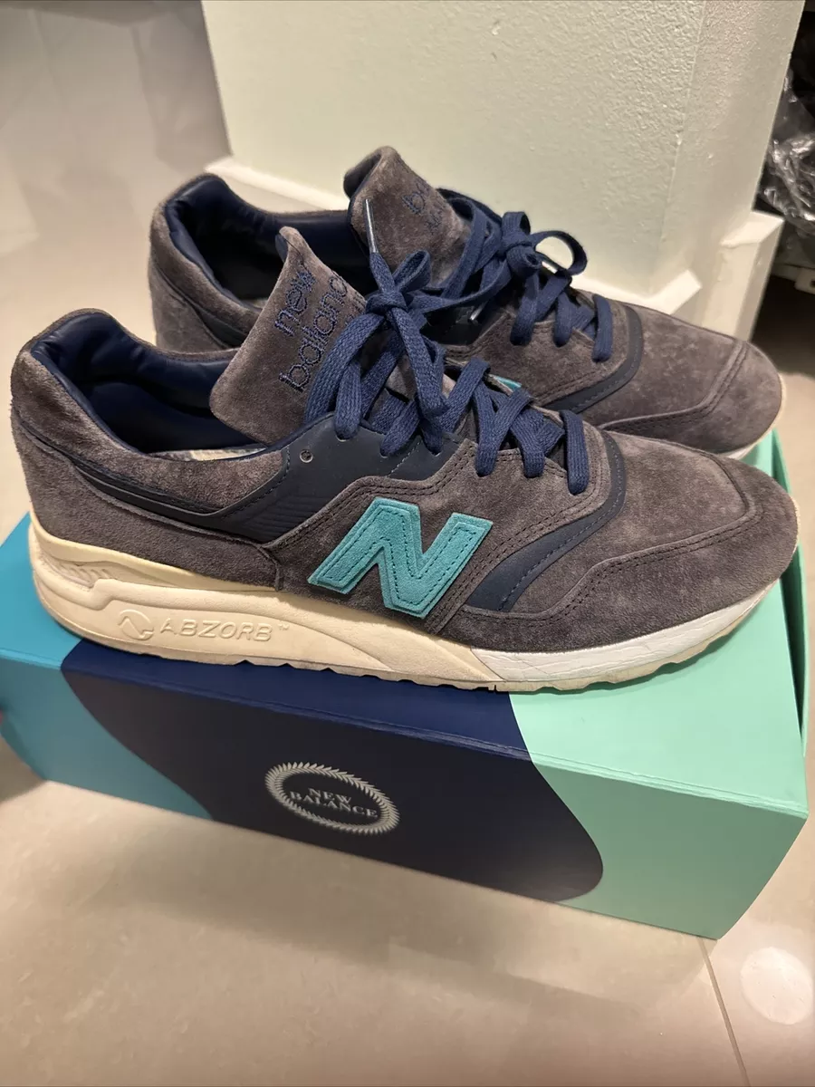 Size 9.5 New Balance 997.5 Ronnie Fieg x Mykonos Navy Teal 2016
