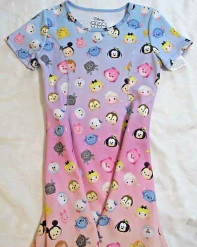 Disney Tsum Tsum Girl's Dress Character Print XL 14-16 NWT - Picture 2 of 4