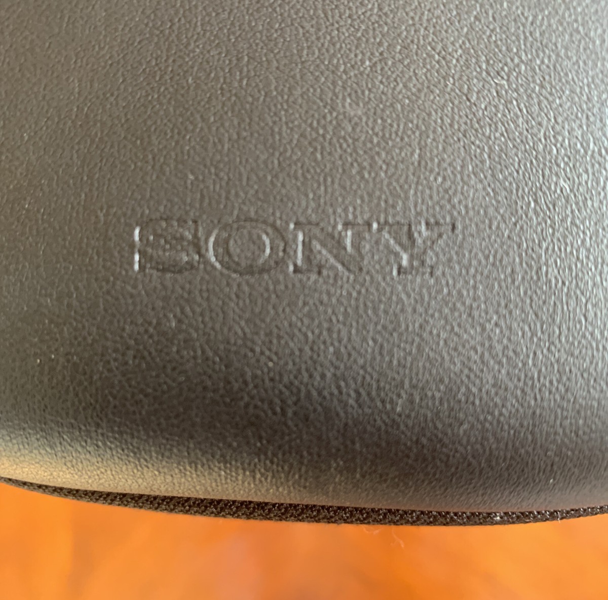 Sony OEM Black Zip Hard Case For WH-1000XM3 Wireless Noise