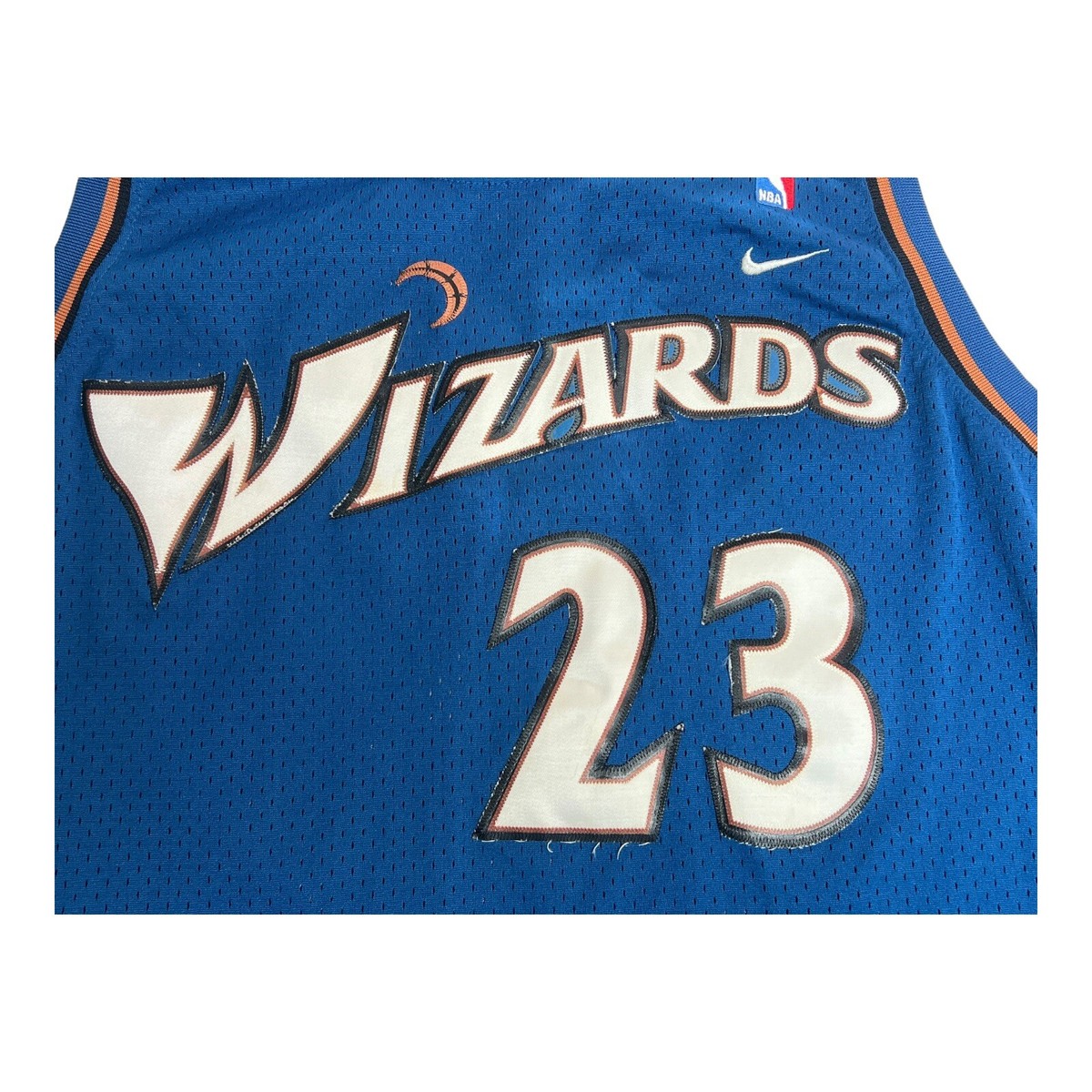 ウェア 2002 y2k nike jordan uniform top blue M 2002 y2k nike jordan uniform top blue M - メルカリ