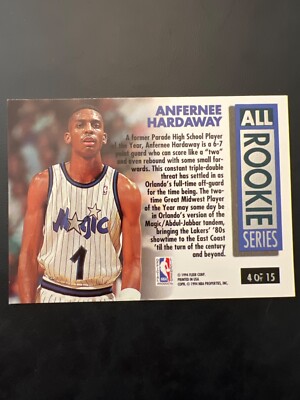 rookie penny hardaway