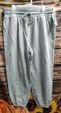 Women's High-Rise Tapered Sweatpants - Wild Fable Heather Gray XL
