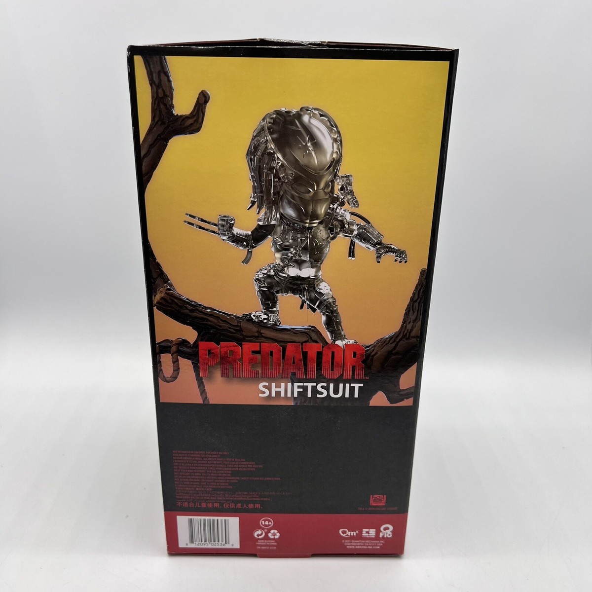Predator Figure Shiftsuit Variant QFig Max Elite Quantum Mechanix