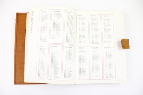 1975 Ferrari Diary Agenda Planner 308 400 365 BB - Picture 8 of 19