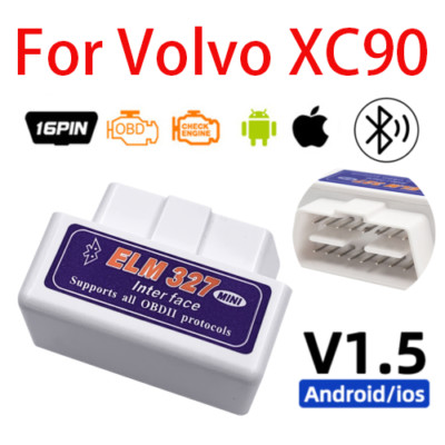 OBD2 ELM 327 Car Scanner Tool Android IOS Error Code Mini BT Reader Fits XC90