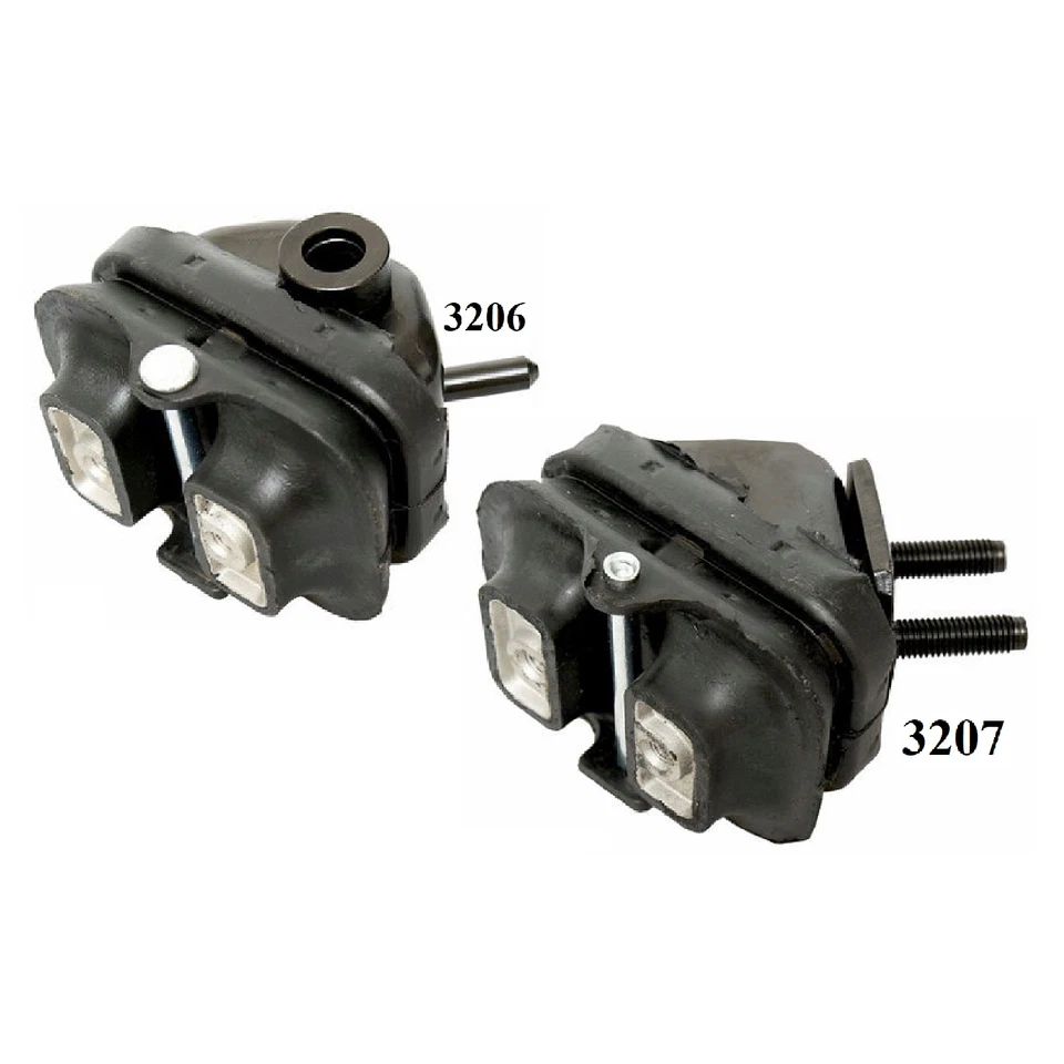 2 PCS FRONT LEFT & RIGHT MOTOR MOUNT For 2005-2008 FORD F-150, LOBO 4.6L & 5.4L - Image 2 of 4