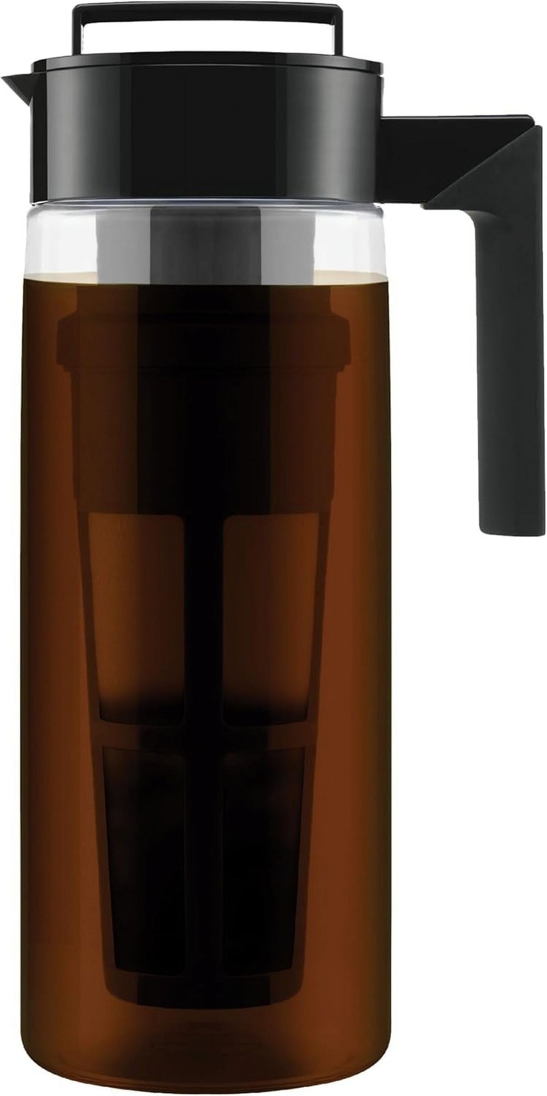 With Black Lid Airtight Pitcher