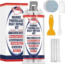 Marine Fiberglass Repair Kit for Boats, Gel Coat Repair Kit for Boats, with Epox