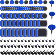 74 Pcs Heavy Duty Tire Patches Kit Rubber Radial Tire Repair Patch Plug Kit Repa