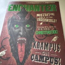 Harry Potter Wizarding Trunk Enchanter Magazine Lot: Xmas Krampus Darkest Market