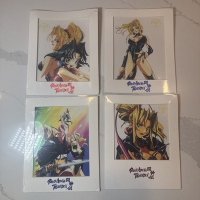 Battle Arena Toshinden Animation Chroma Cel with COA 2500 Look At Pictures