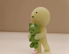 Authentic SMISKI Moving Series Bear Mini Figure Toy🧸