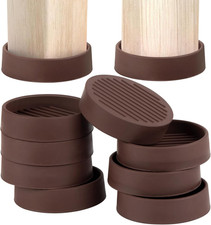 Rubber Non Slip Furniture Pads for Hardwood Floors,8 PCS 3"X3" round Floor Prote