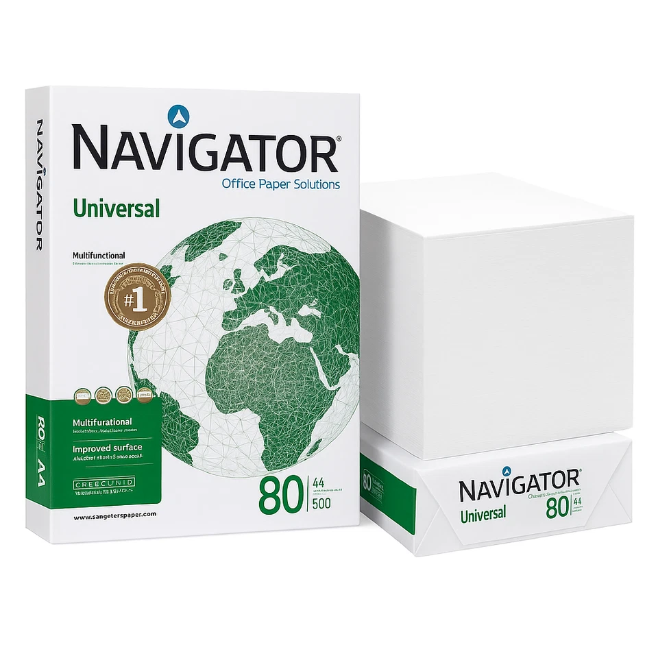 Navigator Universal Kopierpapier A4 80g/m² | Druckerpapier Büro 500–100000 Blatt - Bild 3 von 4