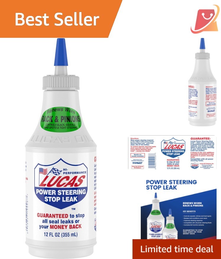 12 Oz Seals Recondition Maintains Automotive