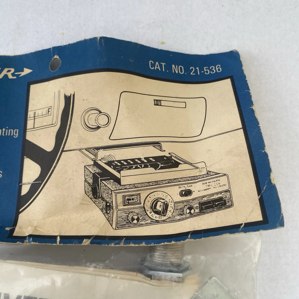 Vintage Archer CB radio Transceiver Under Dash Mount Kit # 21-536 Removable - Image 3 of 4