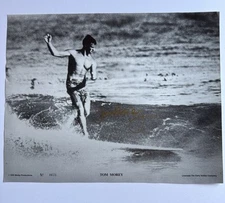 Vintage Tom Morey Surfing Poster 11x14” Approx Longboard Boogie RARE Signed