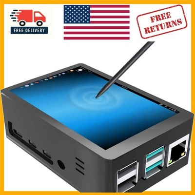 320x480 TFT LCD Touch Screen for Raspberry Pi with Fan and Protective Case