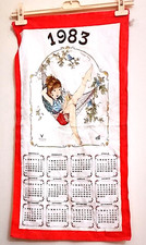 SARAH KAY 1983 ELi italy strofinaccio towely calendario 1983 usato