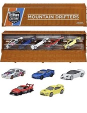 Hot Wheels 2022 Car Culture Mountain Drifter Container Set of 5 Cars, 1/64 HFF43