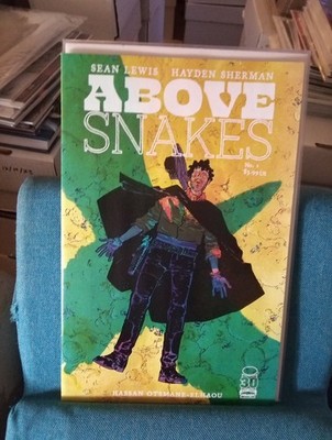 Above Snakes #1A, Sean Lewis, Hayden Sherman, Image Comics, 2022