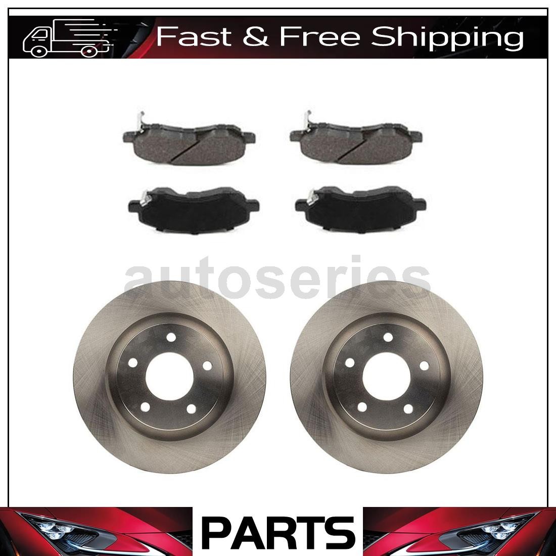 Front Brake Pads & Rotors for Dodge Avenger 3.6L 2.4L 3.5L