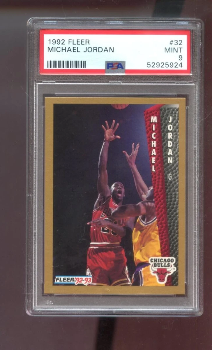 Michael Jordan Basketball Grade 9 1992-93 Season Sports Trading