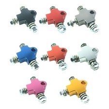 Brake Oil Hose Pipe 3 Way Connector Screw Included for Motocross Motorbike