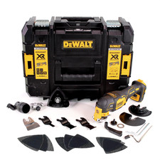 DeWalt DCS 356 NT Akku Multitool 18 V Brushless Solo + 19 tlg. Zubeh&ouml;r + TSTAK
