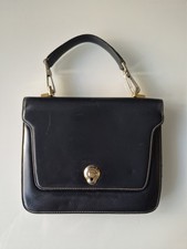 Rara Borsa Gucci Vintage Anni '60 – Logo Corsivo Oro