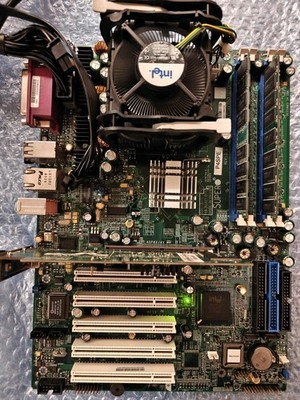 Supermicro  P4SPE motherboard - ATX - Socket 478 - Includes CPU and memory