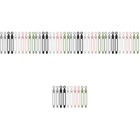 100 PCs Silikonkabelgurt Anti-Winding-Kopfhörerdraht USB-Kabel Organizer