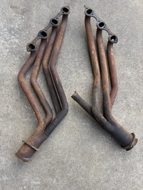 Cabezales de escape Ford Mustang II 5,0 L 302 V8 75 76 77 78 1975 1976 1977 1978 Foto 2 de 3