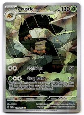 crustle pokemon card value Crustle 186/182 main image 1
