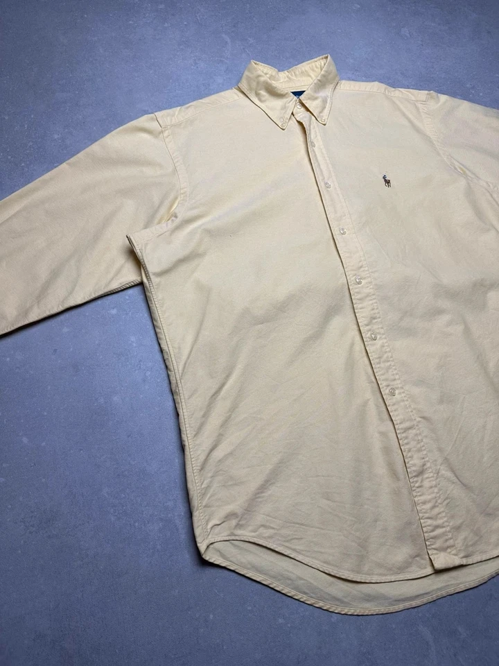 Chemise Ralph Lauren - Homme Taille XL - Jaune - Photo 4/4
