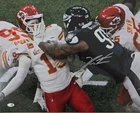 Jalen Carter Signed Philadelphia Eagles 16x20 Photo Super Bowl LIX Mahomes JSA