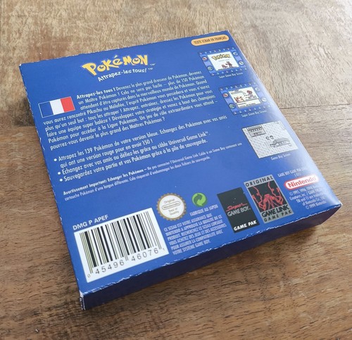 Boîte Game Boy – Pokémon Version Bleue - Photo 2/7