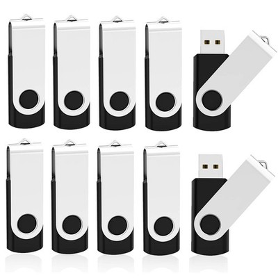 USB Flash Drive 10Pack Thumb Drives Memory Stick for PC Storage Pendrives Bulk
