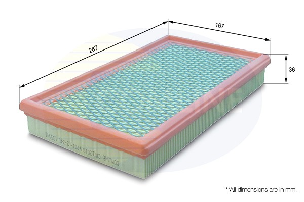 COMLINE CMZ12010 Air Filter for MAZDA