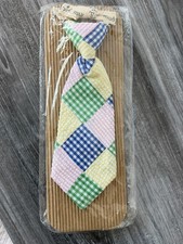 Mud Pie Baby Boy  s Multi-Color Patchwork Necktie