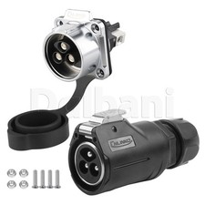 3 Pin Female Only Quick Connect Waterproof Power Connector