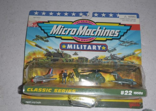 Juego Micro Máquinas Militares #22 Serie Clásica Años 50 Galoob Sin usar, en caja - Imagen 6 de 6