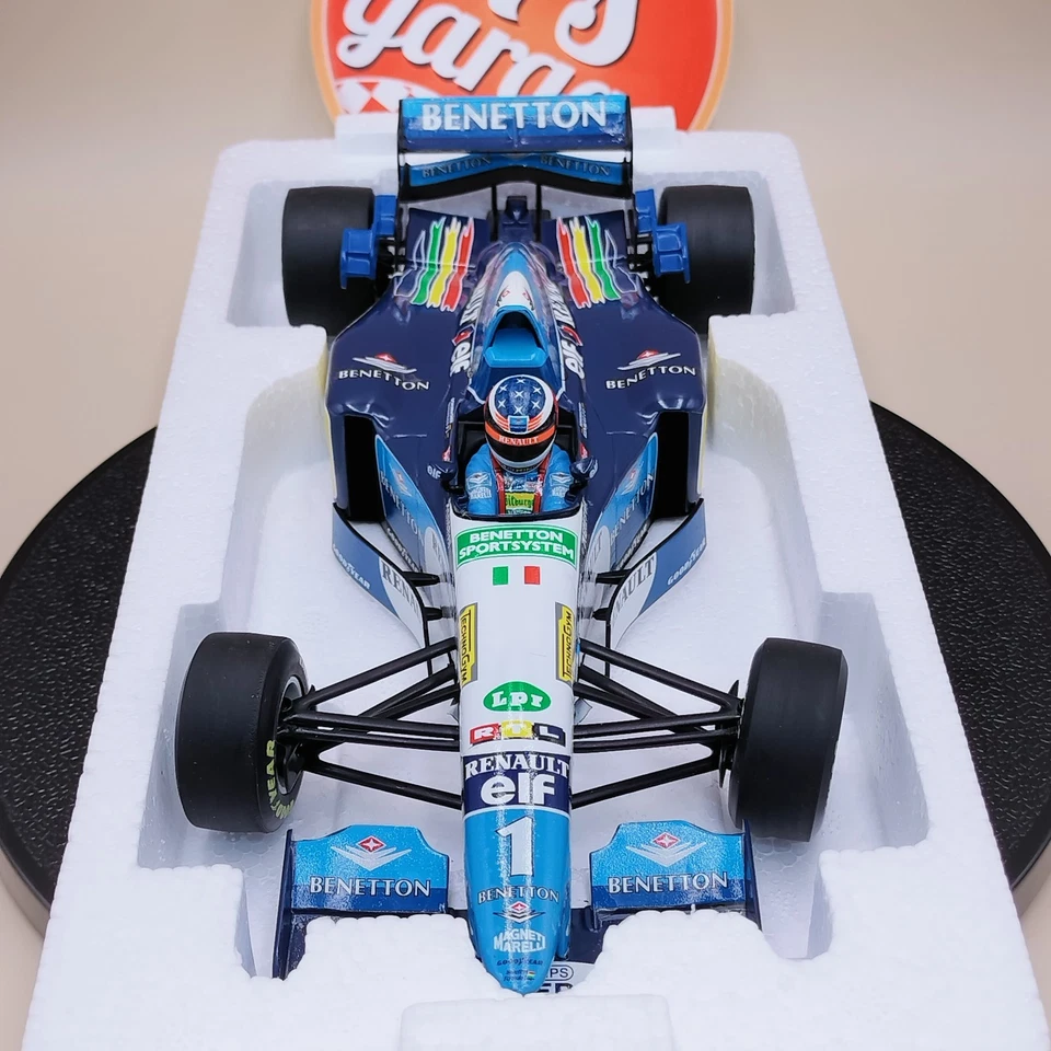 MINICHAMPS 1/18 Benetton Renault B195 Germany 1995 Michael Schumacher 510951823 - Image 3 of 4