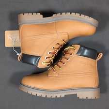 Eddie Bauer Karpie Boots Boys 1 Medium Brown ...