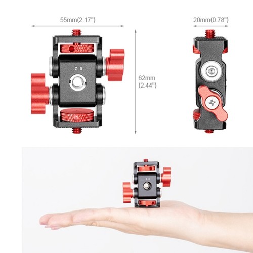 Adjustable Two Head Camera Gimbals Mount for Photography and Filming - Picture 8 of 11