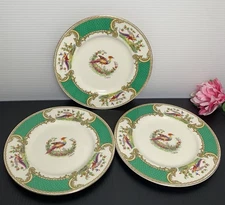 MYOTT - Chelsea Bird Green and White - Set of 3 Plates