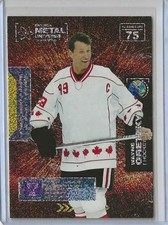 2021 SkyBox Metal Universe Champions #75 Wayne Gretzky Silver Dots #/299