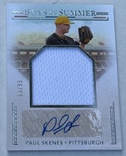 2024 Panini Boys of Summer Paul Skenes Jumbo Prospect Material Auto #68/99