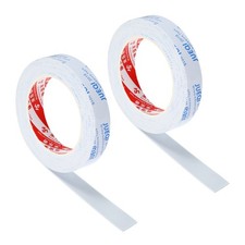 2Pcs 3/4"W x 3/64"T x 16.4Ft EVA Single Sided Foam Tape, White